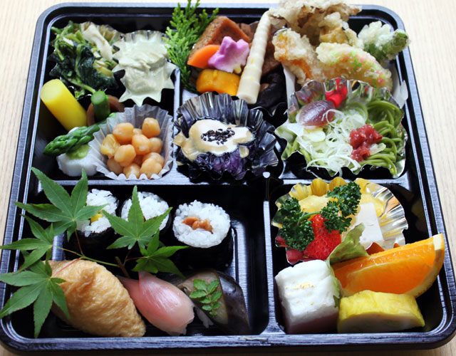 精進弁当¥2,000の例